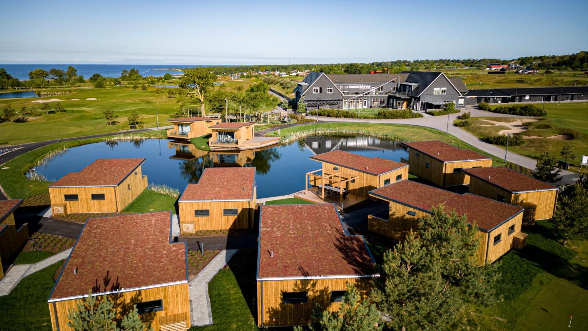 Halmstad Golfarena Hotell & Laegenheter Strandlida Luaran gambar