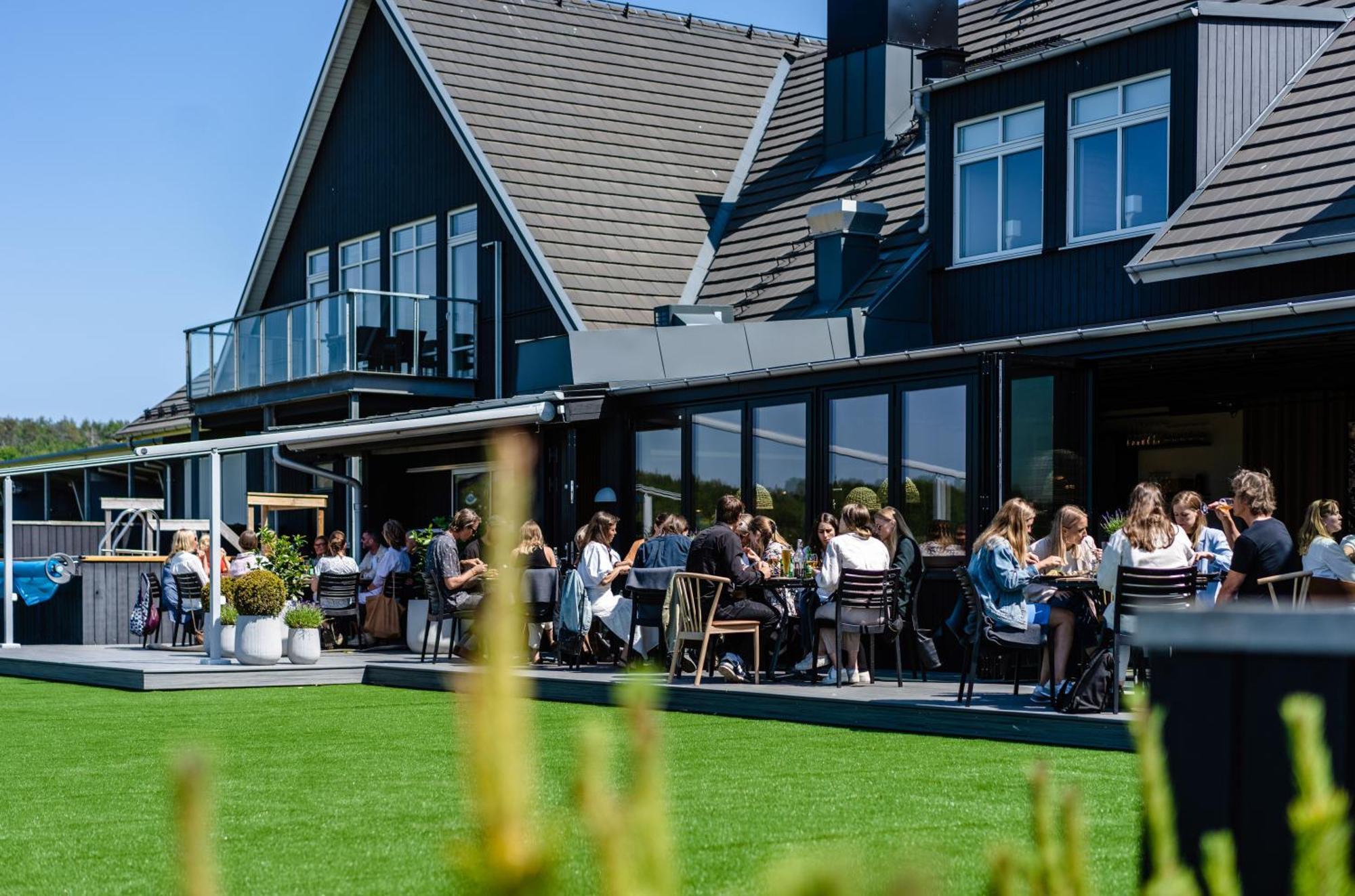 Halmstad Golfarena Hotell & Laegenheter Strandlida Luaran gambar
