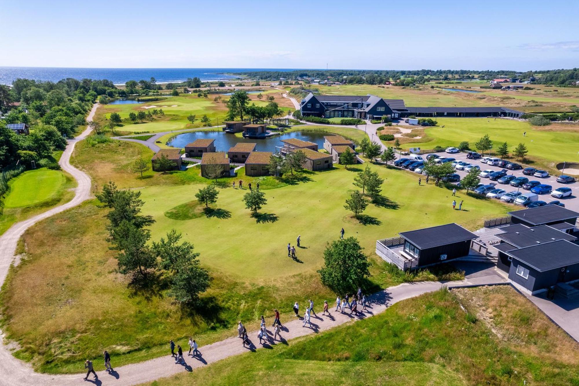 Halmstad Golfarena Hotell & Laegenheter Strandlida Luaran gambar
